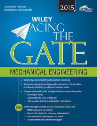 Wiley Acing the Gate Mechanical Engineering 1st  Edition