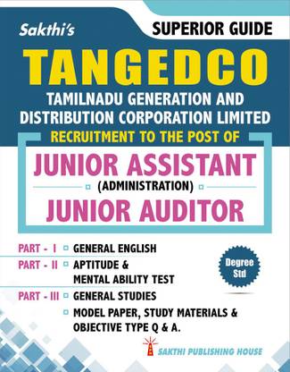 Tangedco - Junior Assistant (Administration) and Junior Auditor Study Materials & Objective Type Q & A