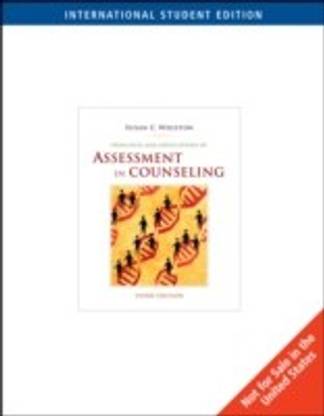 Principles and Applications of Assessment in Counseling 3rd  Edition