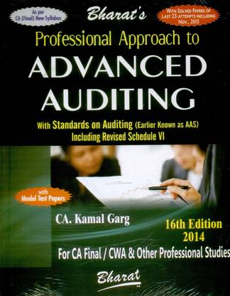 Professional Approach to Advanced Auditing (Module - 2) 2014 16th Edition