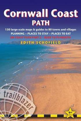 Cornwall Coast Path Trailblazer British Walking Guide to South West Coast Path: Part 2