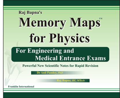 Memory Map for Physics for Engineering & Medical Entrance Exams