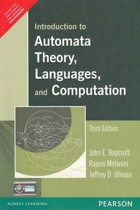 Introduction to Automata Theory, Languages, and Computation, 3e 3rd  Edition