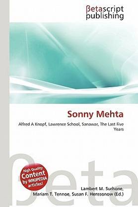 Sonny Mehta
