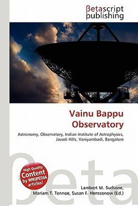 Vainu Bappu Observatory