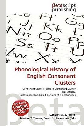 Phonological History of English Consonant Clusters