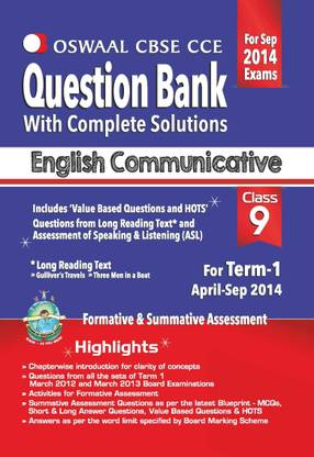 Oswaal CBSE CCE Question Bank with Complete Solutions