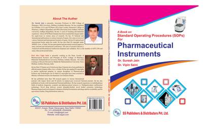 A Book On Standard Operating Procedures (Sops) For Pharmaceutical Instruments