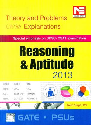 Reasoning and Aptitude 2013