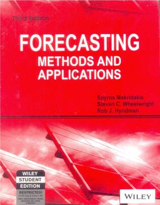 Forecasting Methods And Applications 3rd Edition