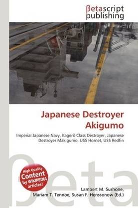 Japanese Destroyer Akigumo