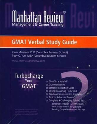 Manhattan Review Turbocharge Your GMAT: Verbal Study Guide