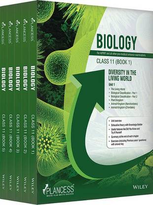 Plancess Aipmt Biology Class 11, (Set of 5 Books)