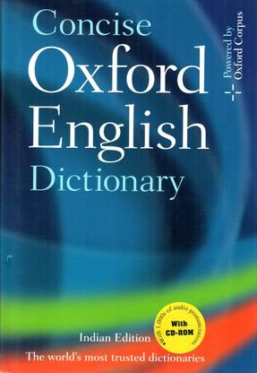 Concise Oxford English Dictionary (With CD-Rom) 11th  Edition