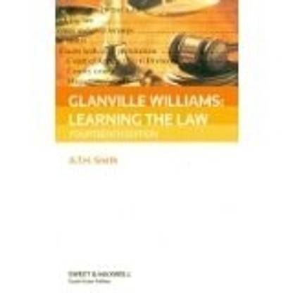 Glanville Williams: Learning the Law 14th  Edition