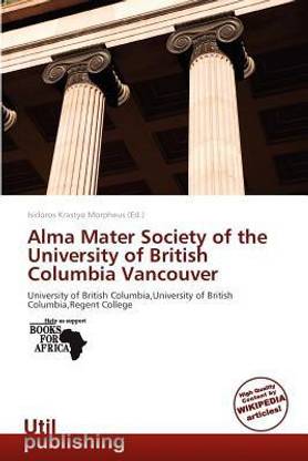 Alma Mater Society of the University of British Columbia Vancouver