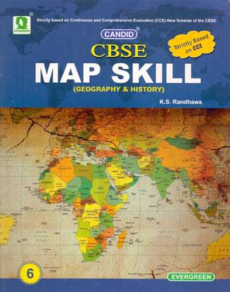 Candid CBSE Map Skill Class - 6