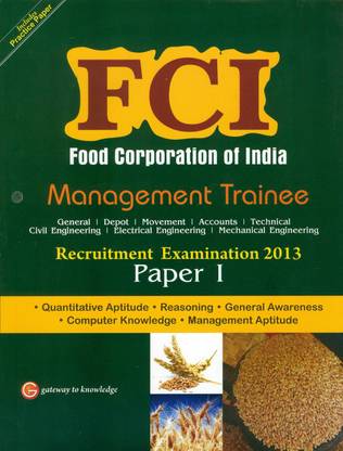 FCI (Food Corporation of India) Management Trainee Paper I