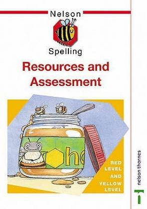 Nelson Spelling Resources & Assessment Book Red & Yellow Level