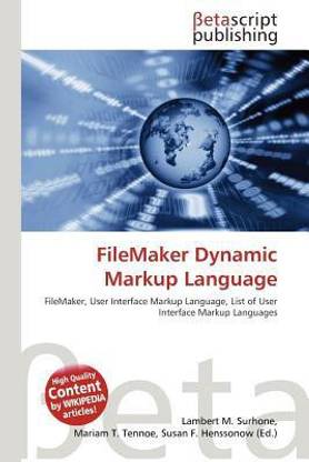 FileMaker Dynamic Markup Language