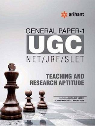 UGC NET/JRF/SLET General Paper-1 Teaching & Research Aptitude Single Edition