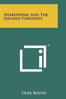 Shakespeare and the Ireland Forgeries