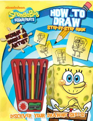 Spongebob Squarepants - How to Draw  - Step-by-step Guide