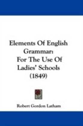 Elements Of English Grammar