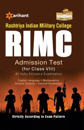 Rashtriya Indian Military College (RIMC) Admission Test for Class VIII 8 Edition