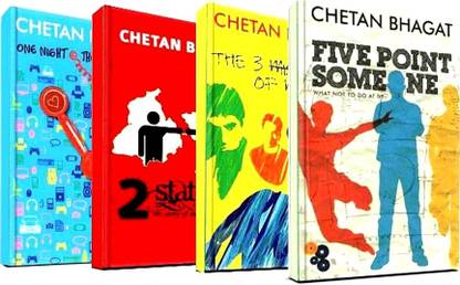 Chetan Bhagat Combo Of 4 Books