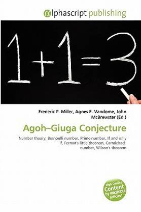 Agoh-Giuga Conjecture