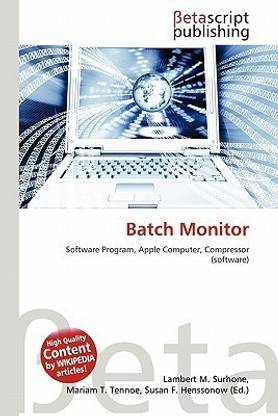 Batch Monitor
