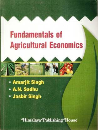 Fundamentals of Agricultural Economics