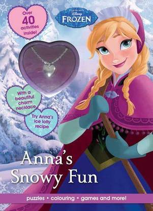 Disney Frozen Anna's Snowy Fun  - Puzzles. Colouring. Games and Fun