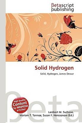 Solid Hydrogen