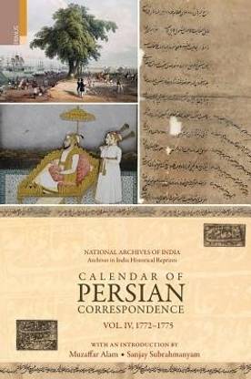 Calendar of Persian Correspondence 1772-1775