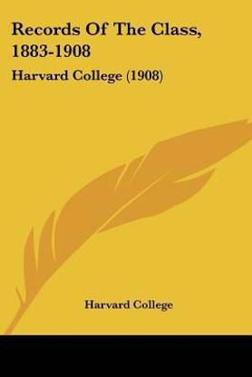 Records Of The Class, 1883-1908