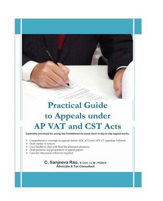 Practical Guide To Appeals Under Ap Vat & Cst Acts