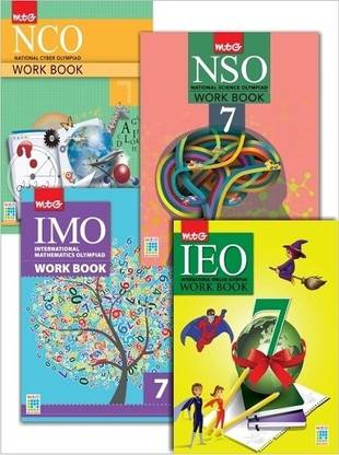 Class 7 - Workbook Combo for NCO, Nso, Imo, Ieo