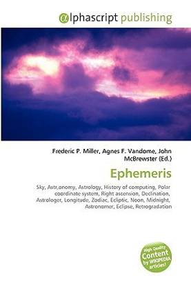 Ephemeris