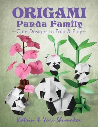 Origami Panda Family