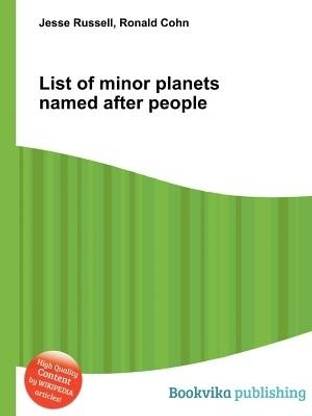 List of Minor Planets Named After People