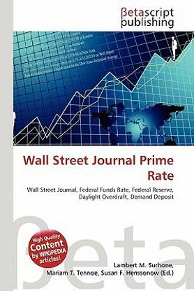 Wall Street Journal Prime Rate