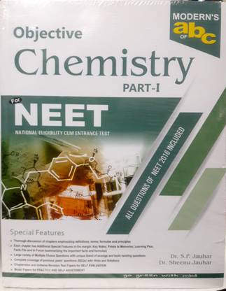 Modern ABC Objective Chemistry for NEET Part 1&2