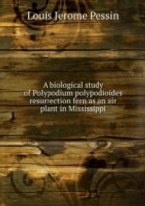 biological study of Polypodium polypodioides resurrection fern as an air plant in Mississippi