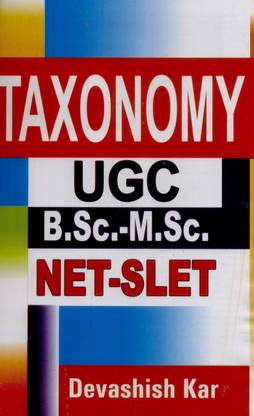 Taxonomy UGC B.Sc., M.Sc. NET-SLET