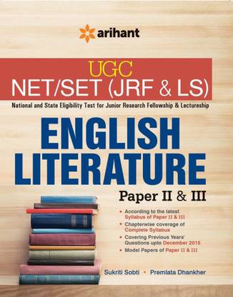UGC NET/SET (JRF & LS) ENGLISH LITERATURE Paper II & III