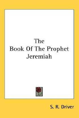 The Book Of The Prophet Jeremiah