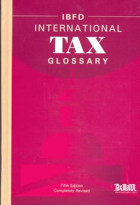 IBFD International Tax Glossary