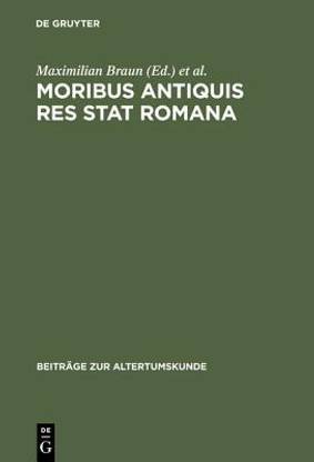 Moribus Antiquis Res Stat Rom CB